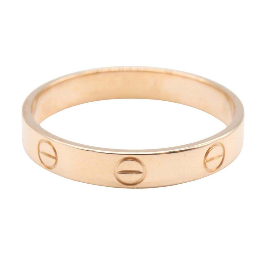 Cartier Mini Love Ring, 18K Pink Gold (PG), Men's/Women's, Tone, B4085200 - Picture 2 of 6